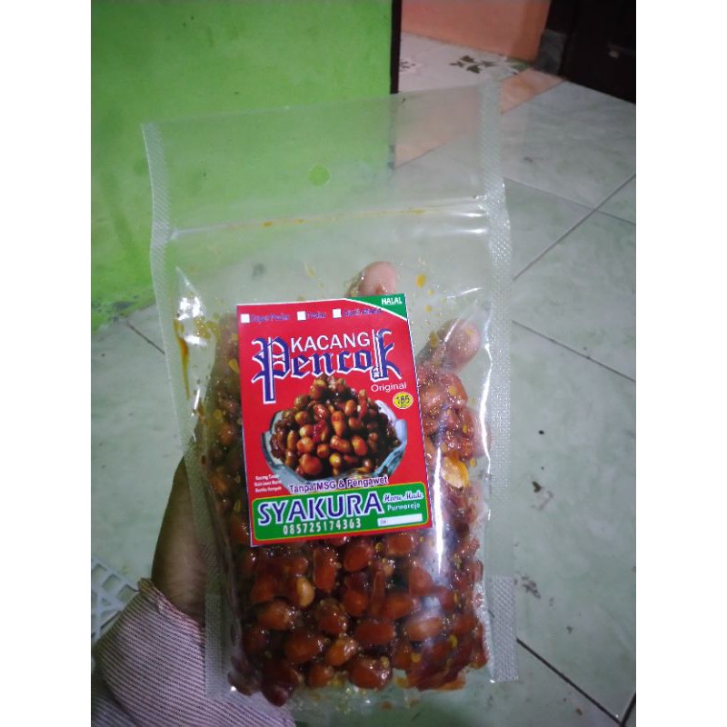 

kacang pencok/kacang bumbu/kacang pedas manis non MSG