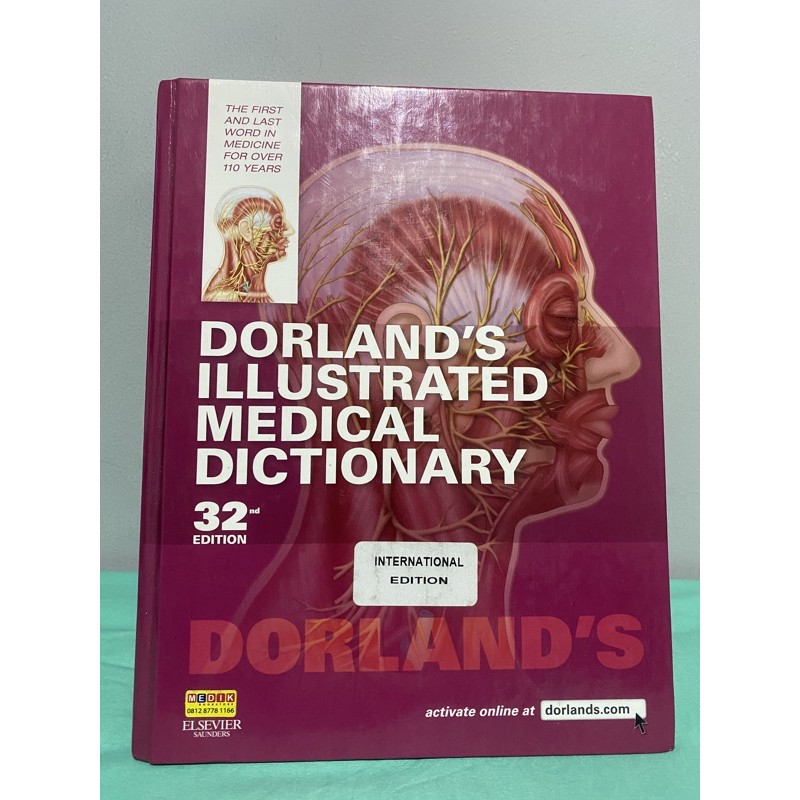 [PRELOVED HARGA NEGO] Dorland's Illustrated Medical Dictionary  edisi 32 International edition