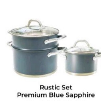 Swiden Premium Blue Shapire Daily Set atau Rustic Set