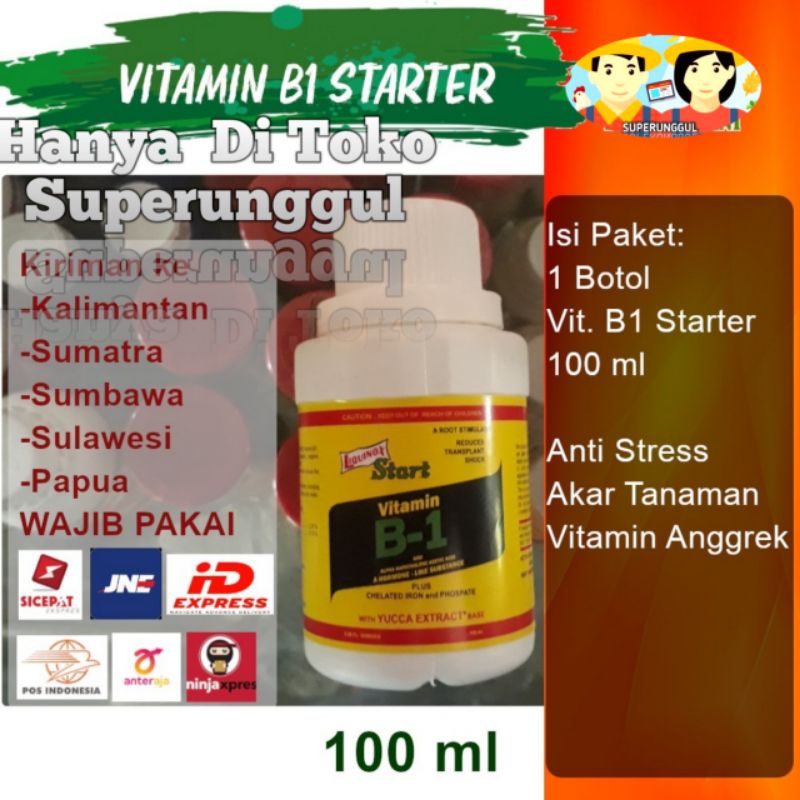 Vitamin B1 Untuk Penghilang Stres Tanaman