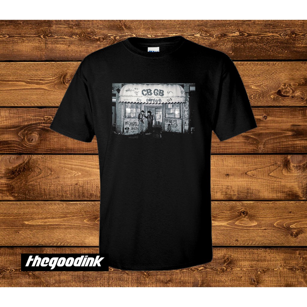 Kaos CBGB - The Front Photo - Original Gildan T-shirt DTG Print