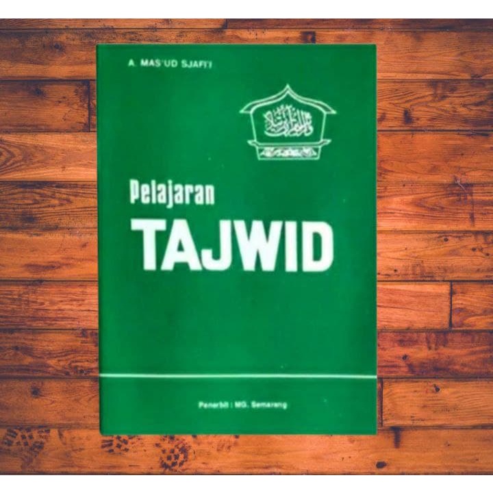 BUKU Pelajaran TAJWID KERTAS BURAM A5 WARNA HIJAU