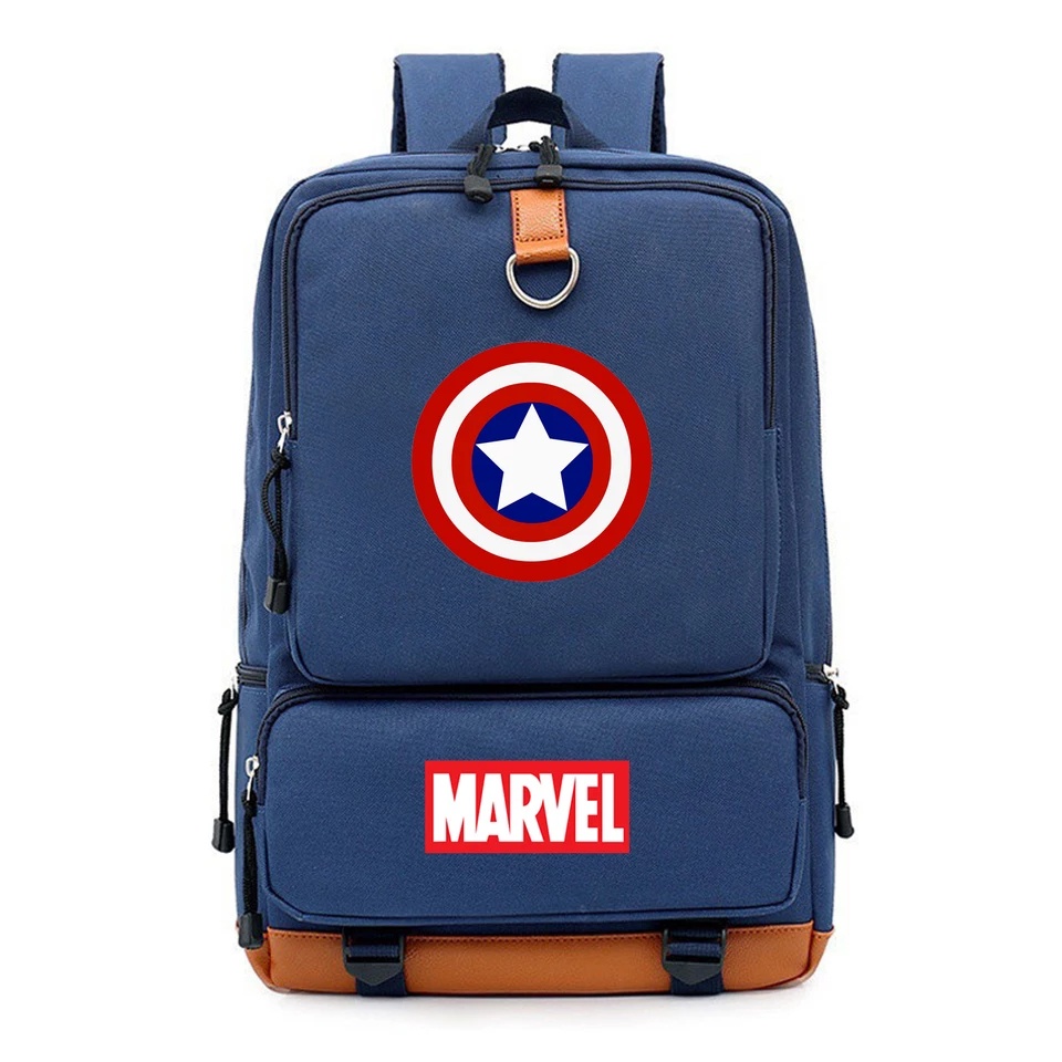 Tas Ransel Anak Laki Laki Tas Ransel Sekolah SD SMP Marvel Captain America