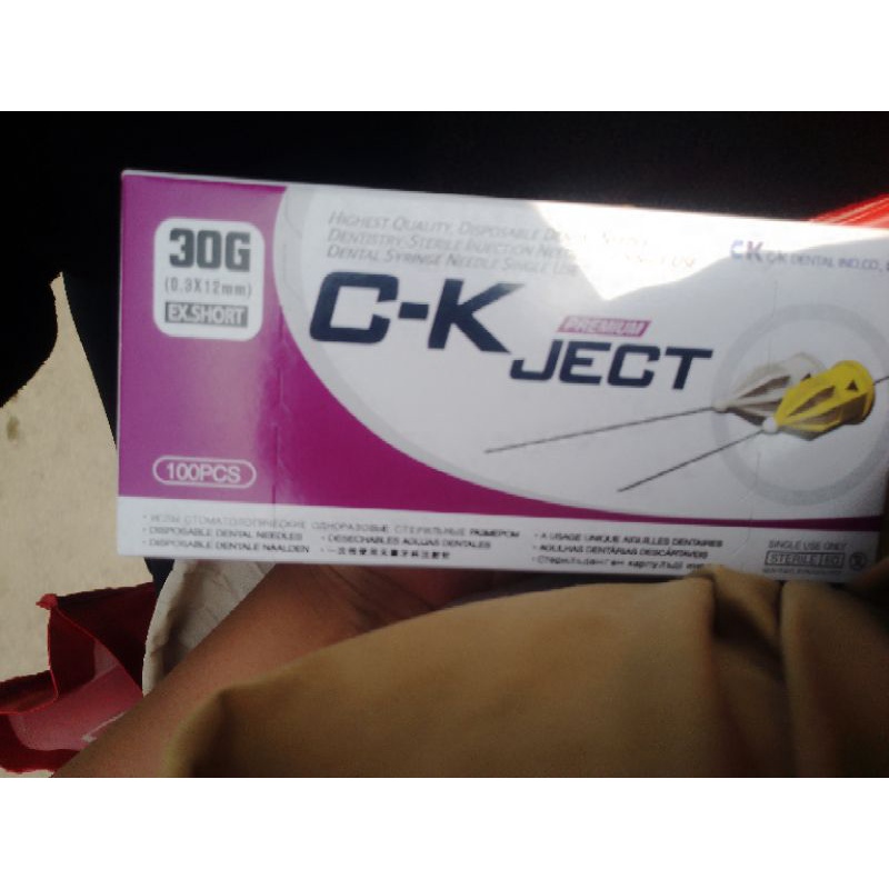 CK JECK NEEDLE 30 G x 12 MM