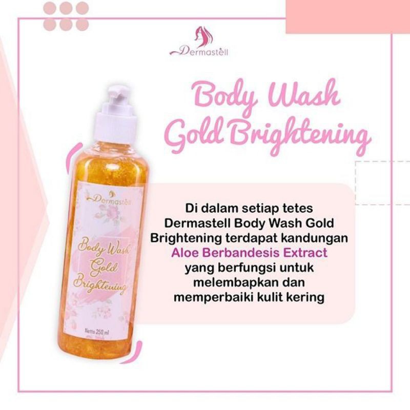 Dermastell Body wash gold body wash 100ml