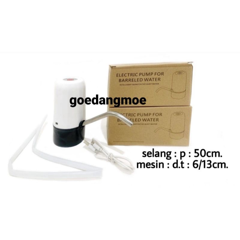 Pompa Galon elektrik recharge Dispenser air galon charge Pompa air