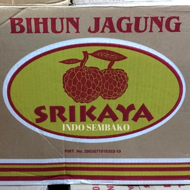 Bihun Jagung Srikaya 1 bal 5kg / bihun jagung Dus / bihun jagung Karton