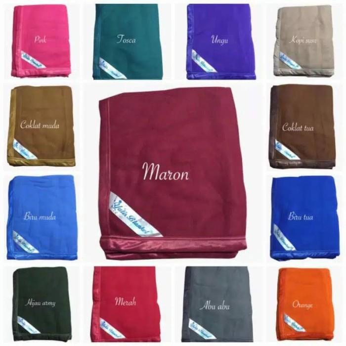 Blanket Selimut Yatis Blanket Polos Hotel/Klinik Uk 160X200 Cm