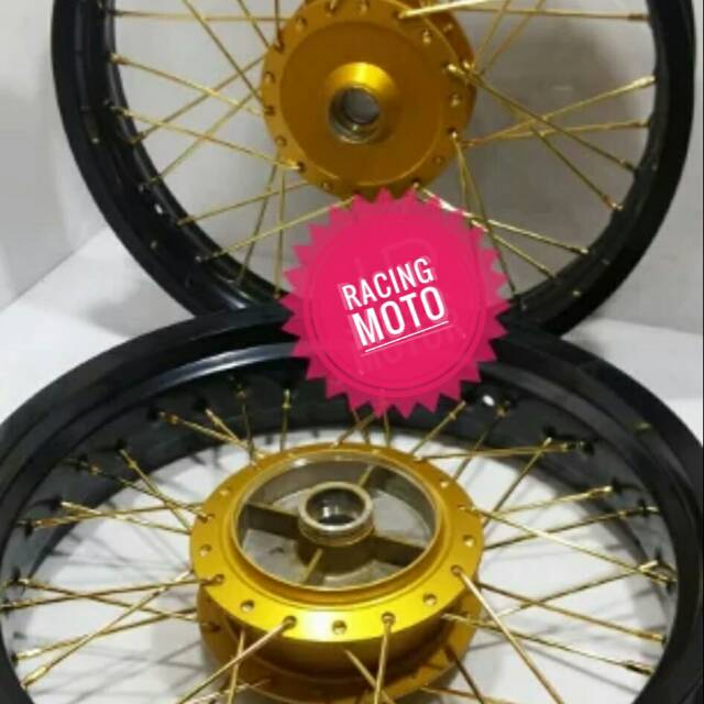 PAKET VELG KARISMA-SUPRA FIT-SUPRA X VELG RING 17X185-215 BONUS RAKIT VELG DAN WARNA BISA REQ