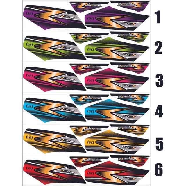 RXking Striping variasi
