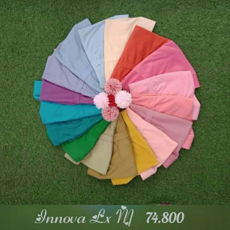 Kerudung Rabbani Innova LX M Warna