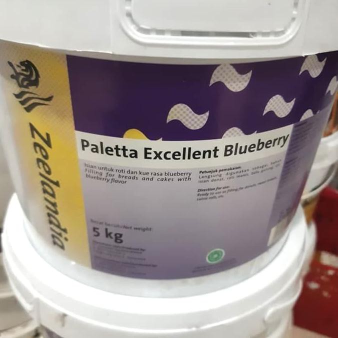 

PALETTA Selai Isian Blueberry Bluebery Filling Jam Paletta 250 gr Repa
