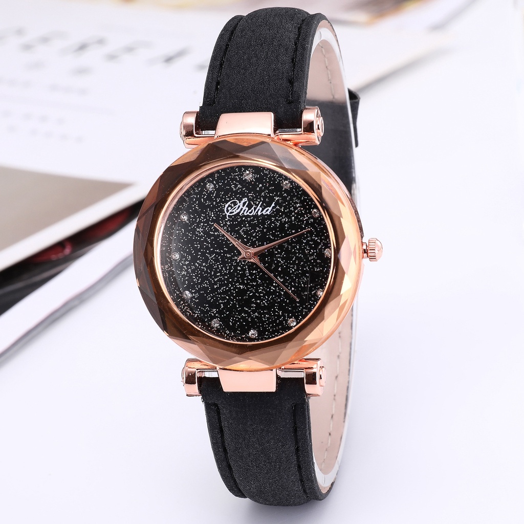 Jam Tangan Wanita A0110 Jam Tangan Sabuk Merah Kecil