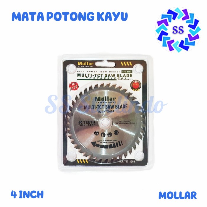 MATA GERINDA POTONG KAYU 4 INCH MOLLAR