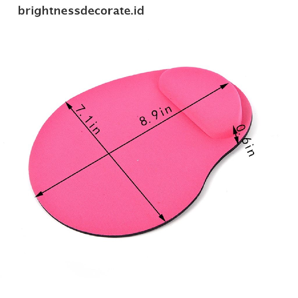 Mouse Pad Bahan Karet Anti Slip Untuk Komputer Pc