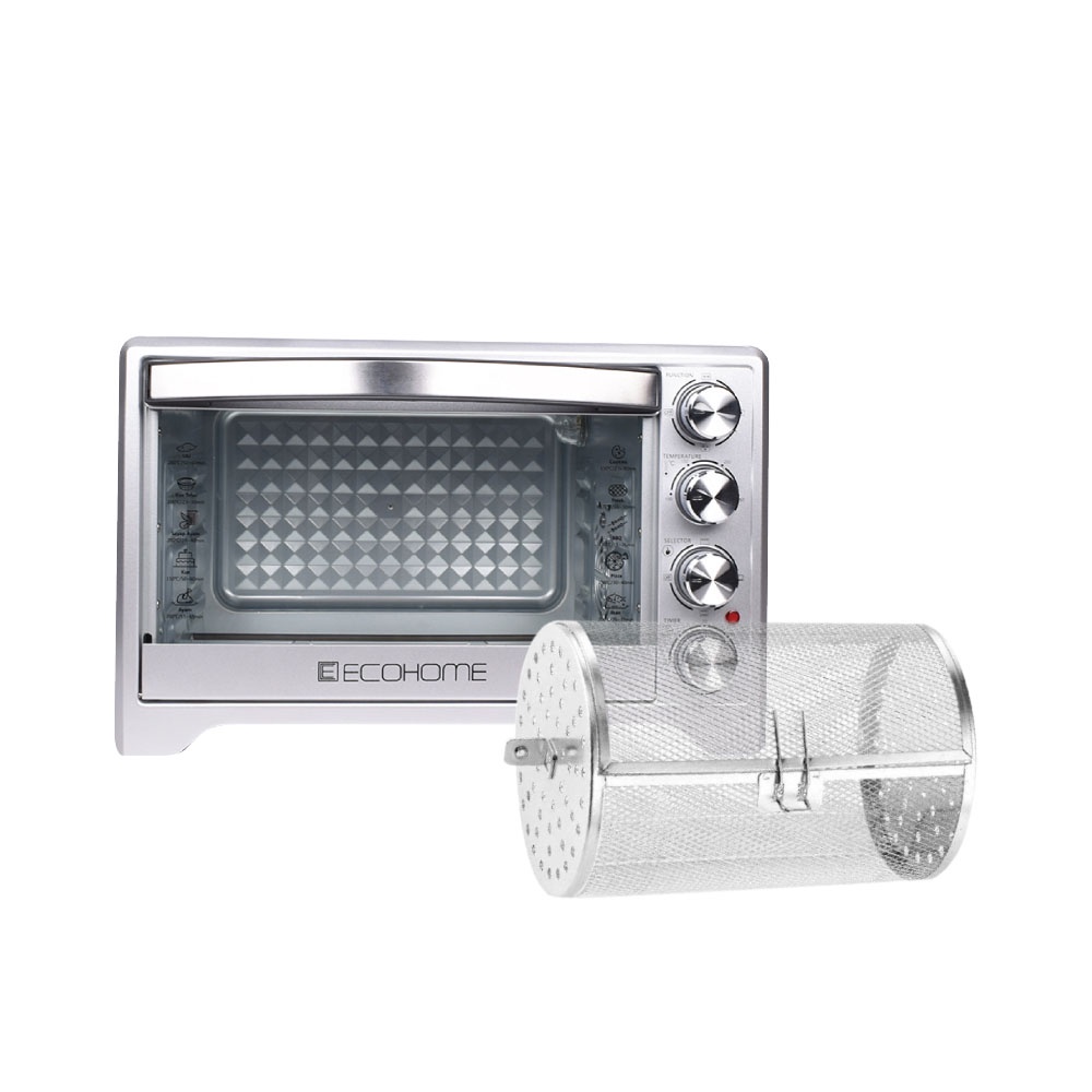 Jual Ecohome Electric Air Fryer Oven Platinum 38 L Shopee Indonesia