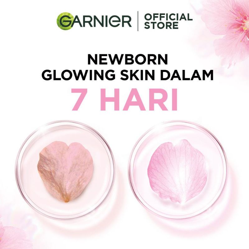 GARNIER SAKURA GLOW 30X HYALURON BOOSTER SERUM 7.5ML (Sachet)