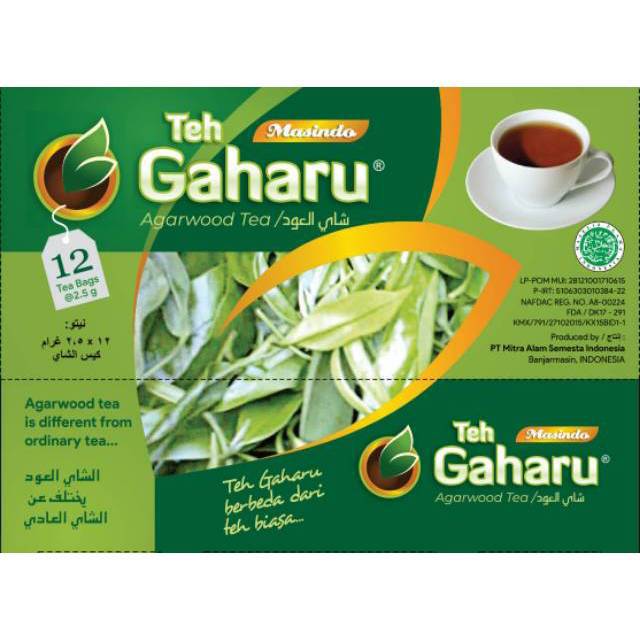 

TEH GAHARU MASINDO HARGA 20 DUS