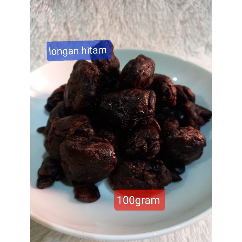 

Longan Hitam 100gram/ Lengkeng Hitam 100gram