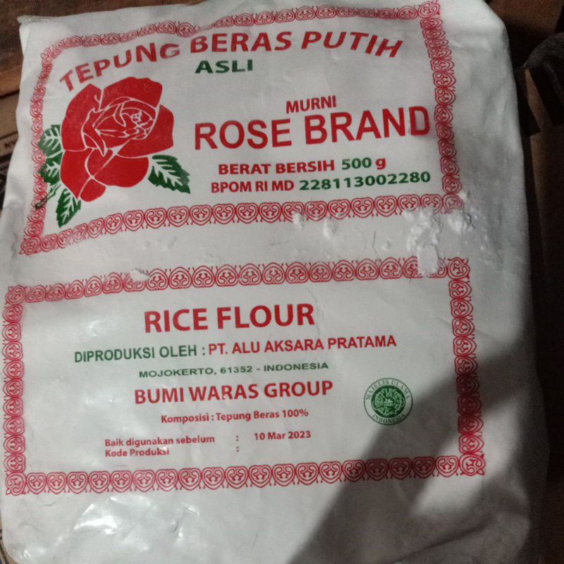 

Tepung beras rosebrand