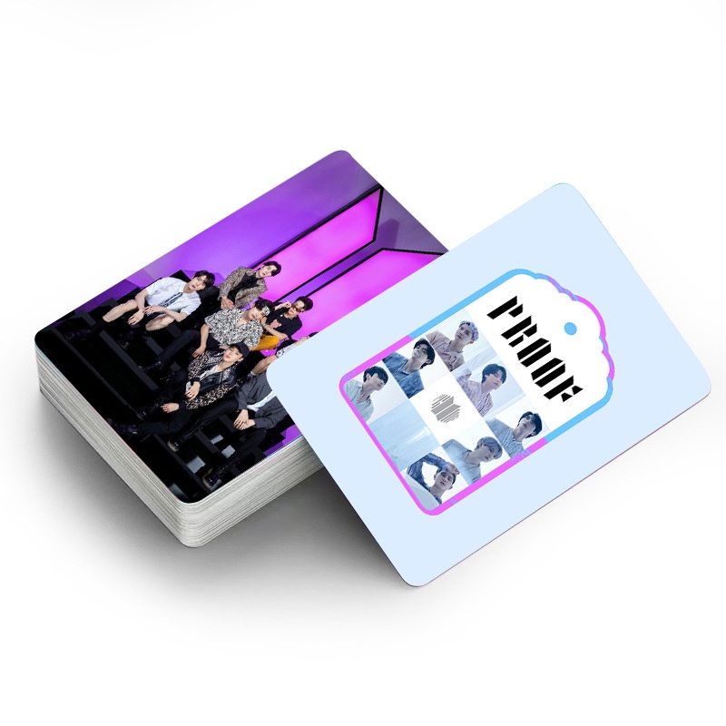 30pcs / Kotak Kartu Pos LOMO Foto BTS Album V JUNGKOOK JIMIN