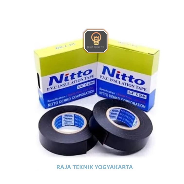 

Isolasi Isolator Lem Perekat Pengaman Kabel Listrik Nitto