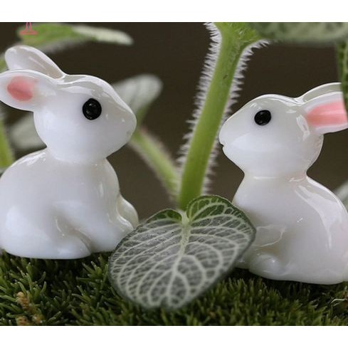 Miniatures - Terrariums - Fairy Garden - Animal_Bunny (1pc)