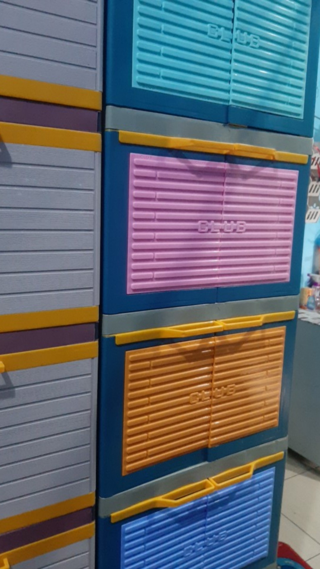 Lemari Plastik Mini My Susun 5 Lemari Pakian Plastik Minimalis S/5