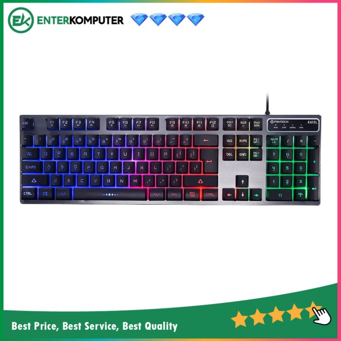 Keyboard Fantech Fighter K613L - RGB Gaming Keyboard