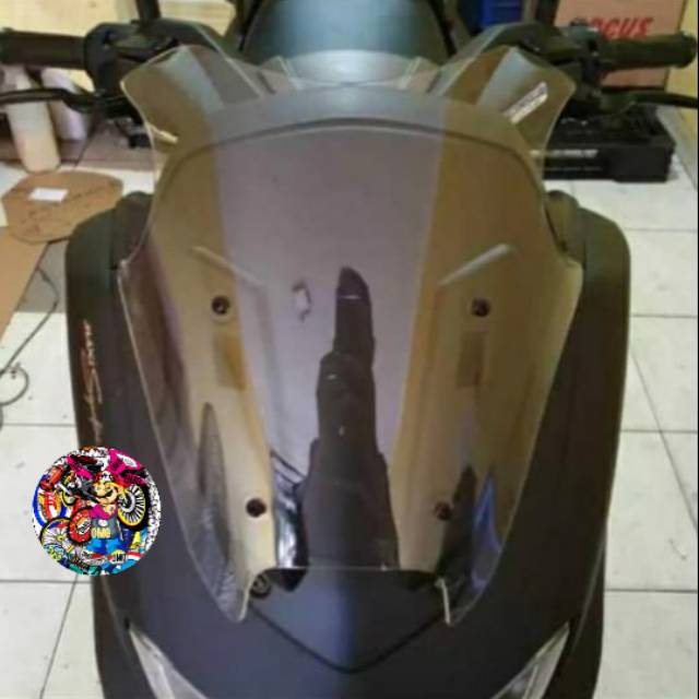 VISOR NMAX OCITO 2020 BENING - WINDSHIELD NMAX 2020 MODEL OCITO BENING PENDEK