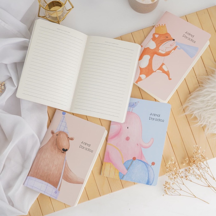 

Arami Buku Tulis Agenda Slim Cover Note Book Catatan Penting Bergambar 054