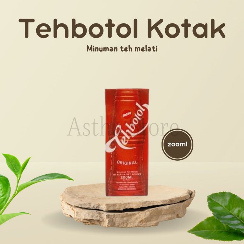 

Teh botol Sosro Kotak 200ml [ 1 Dus @24Pcs ]