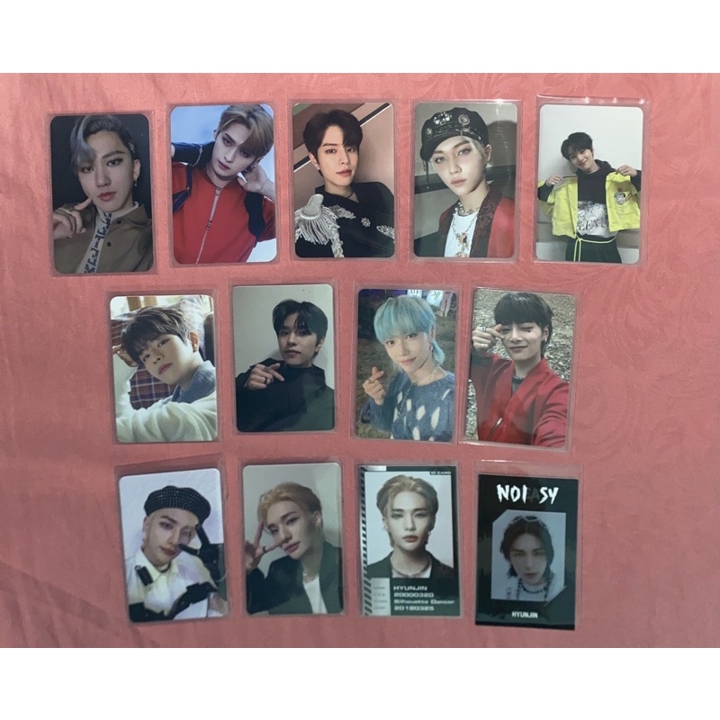 Photocard Jewel Oddinary Felix, Ktown IN Jeongin, Jewel Noeasy Seungmin, Pob Mecima Lee Know Changbi