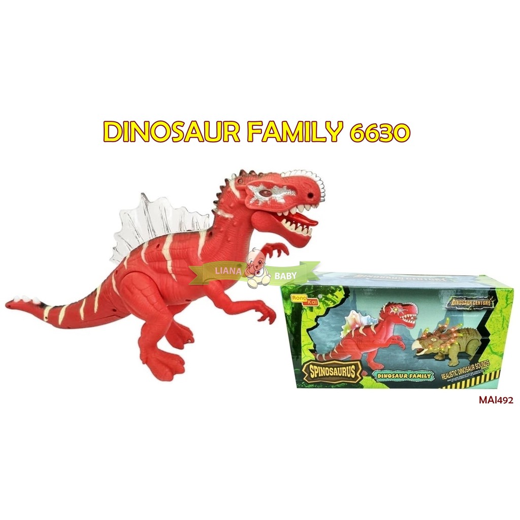 MAI492 MAINAN DINOSAUR FAMILY 6630 DINO DINOSAURUS TREX