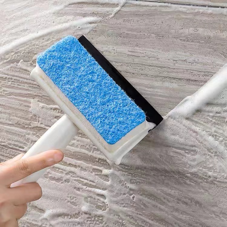 (VCM) Glass Brush Mirror Cleaner Wiper Cleaning Tool / Pembersih Kaca 2in1 Lap Kaca Jendela