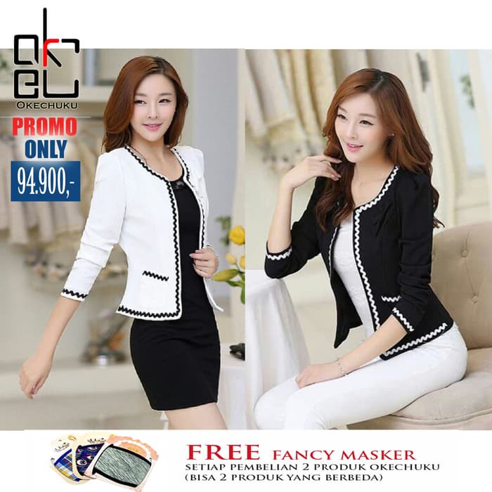 Terlaris Best Jaket Jeans Cewek Wanita all Size Trendy Gaul JSK Jaketlevis/Jaket MQ7TL3