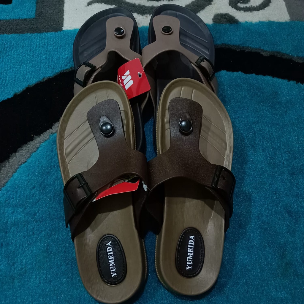 Sandal jepit laki-laki dewasa yumeida GT 6102 L ukuran 38-43 kasual sandal sepanjang masa LEMETED EDITION Fhasion indonesi