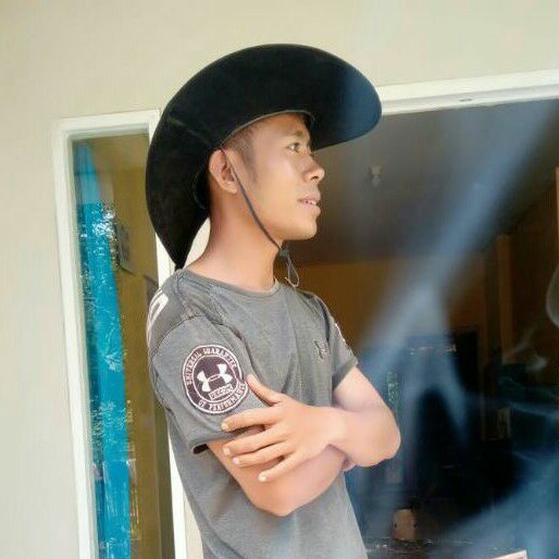 Topi koboi kulit asli topi kulit topi elegant