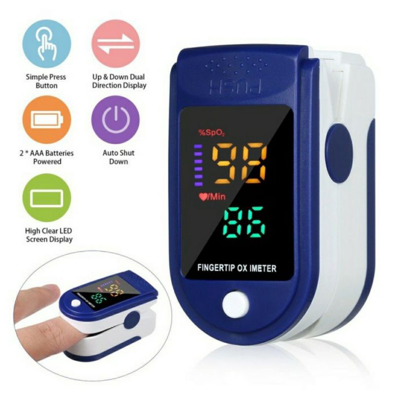 OXIMETER FINGERTIP PULSE OXYMETER SATURASI OKSIGEN