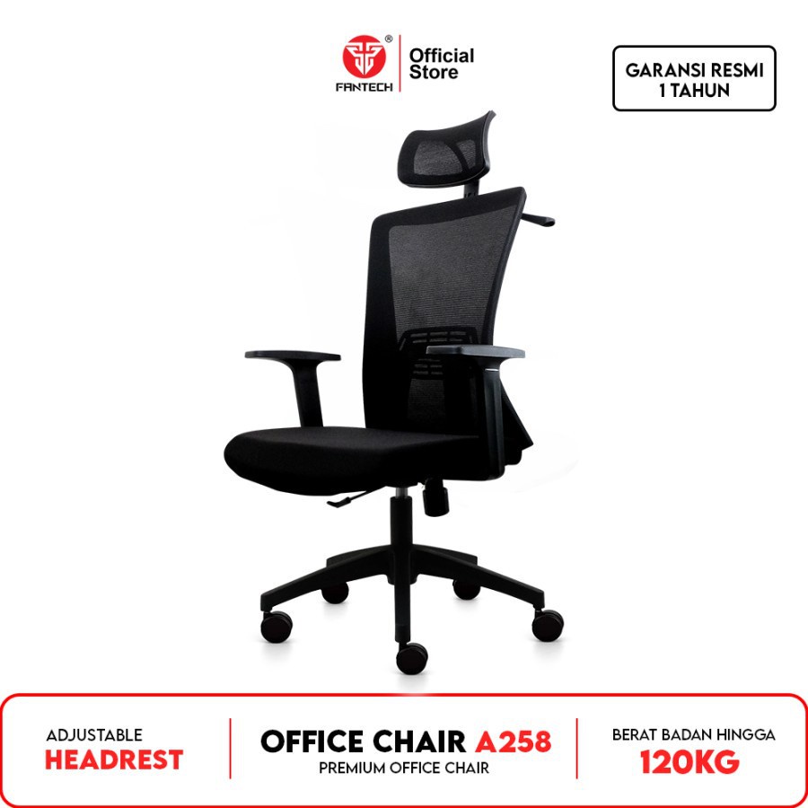 Fantech Kursi Kerja Kantor OCA258 / OC-A258 Premium Office Chair