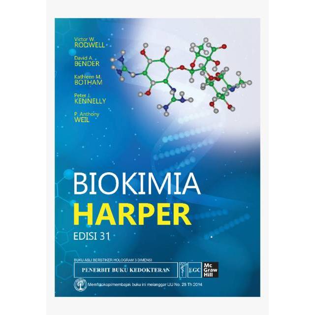 (ORIGINAL) Biokimia Harper Edisi 31 Terbit Juli 2020