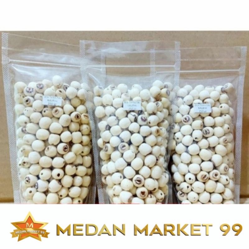 

BIJI TERATAI MUPHI 250gr | LOTUS SEED | LIENCI | LIAN ZHI | LIAN ZI | LIEN CI