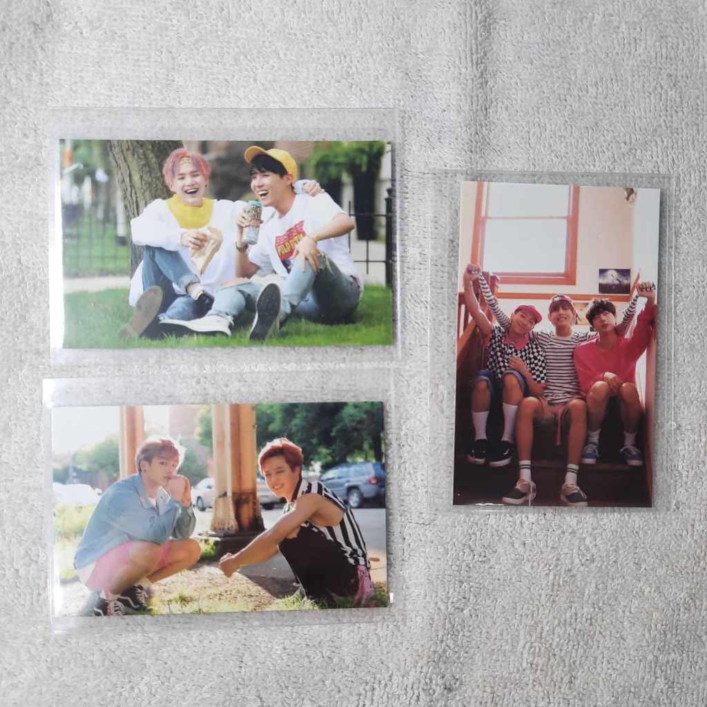 PHOTOCARD NOW 3 BTS RARE (SOPE / JIKOOK / KIM LINE)