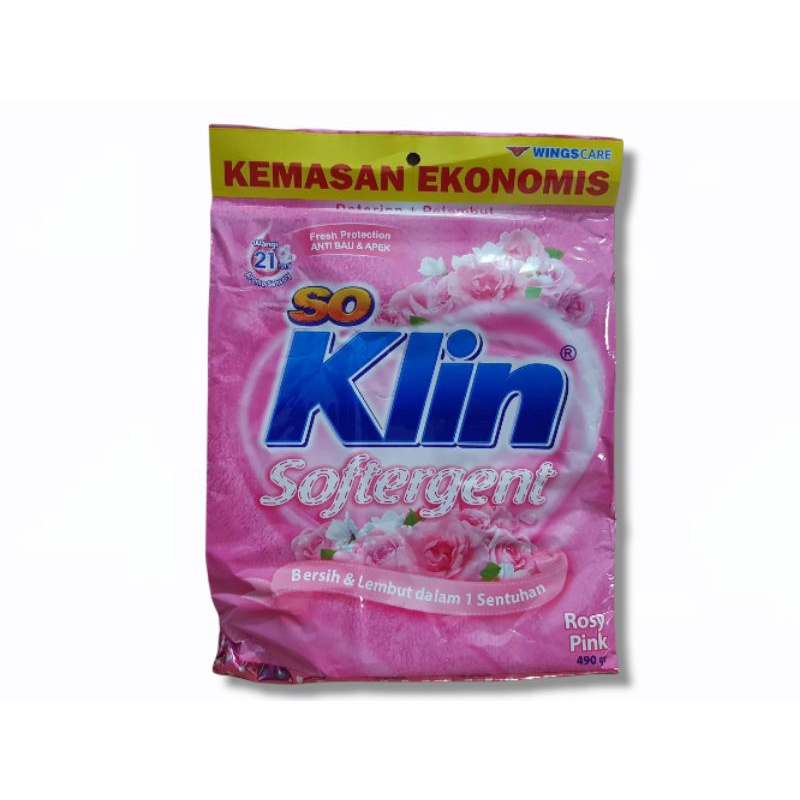 SOKLIN SOFTERGENT ROSY PINK 490Gr