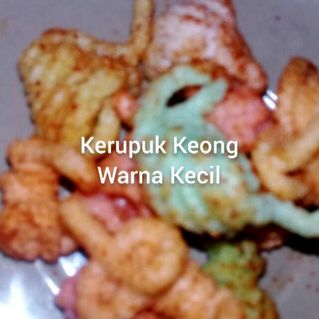 

Kerupuk Keong Warna (50 gr)