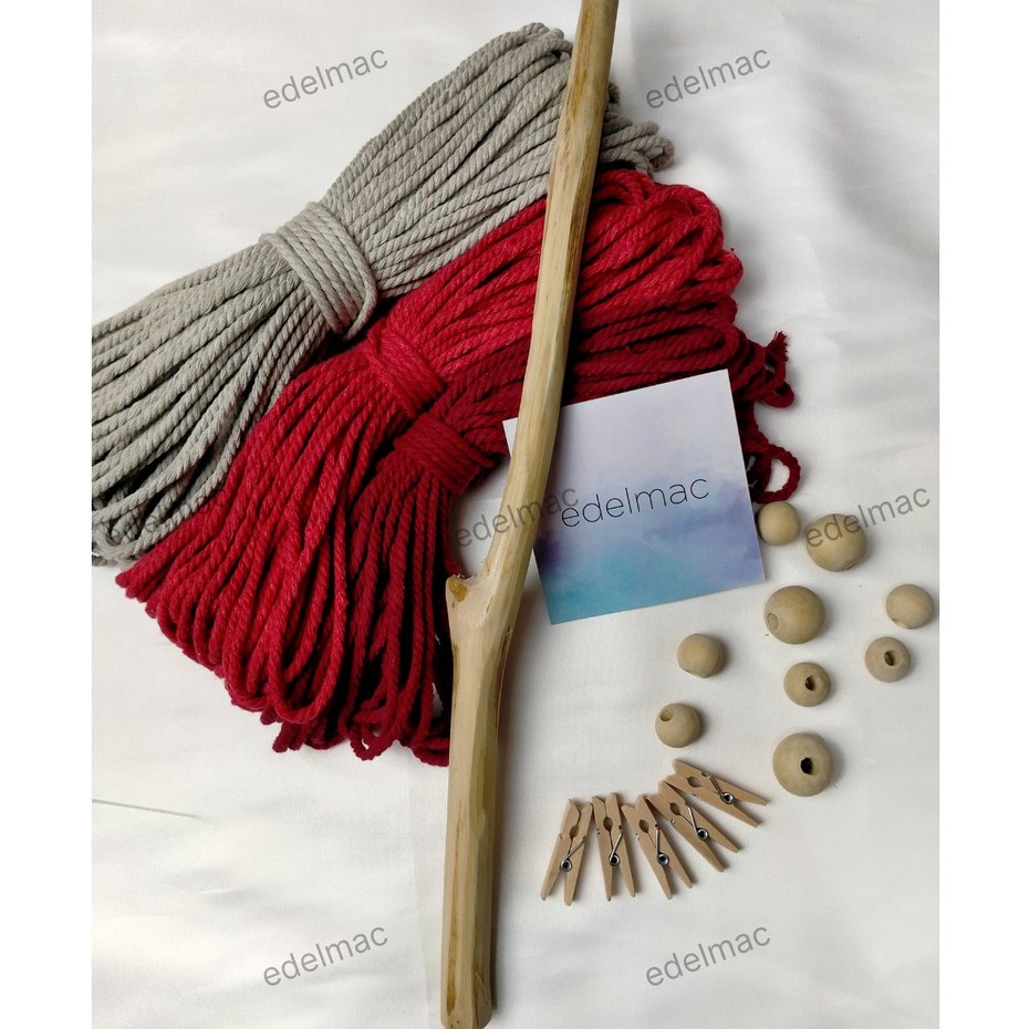 DIY Paket edelmac Macrame Kit Picture | Photo Wall Hanging Decor