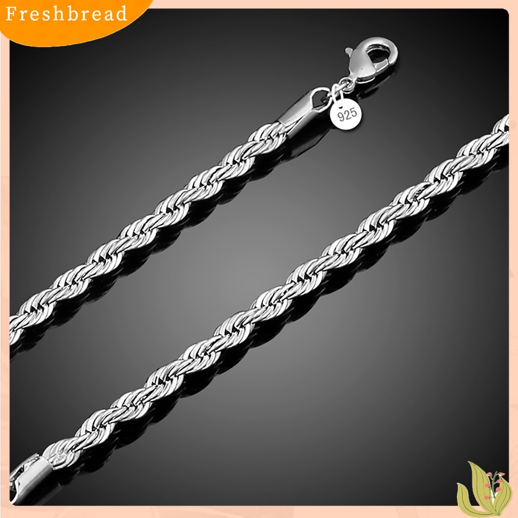 [TERLARIS]Women's 925 Sterling Silver Twist Bangle Cuff Charm Bracelet Clasp Party Jewelry