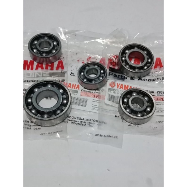 Bearing Rasio full set Mio M3 Soul GT 125 Fino 125