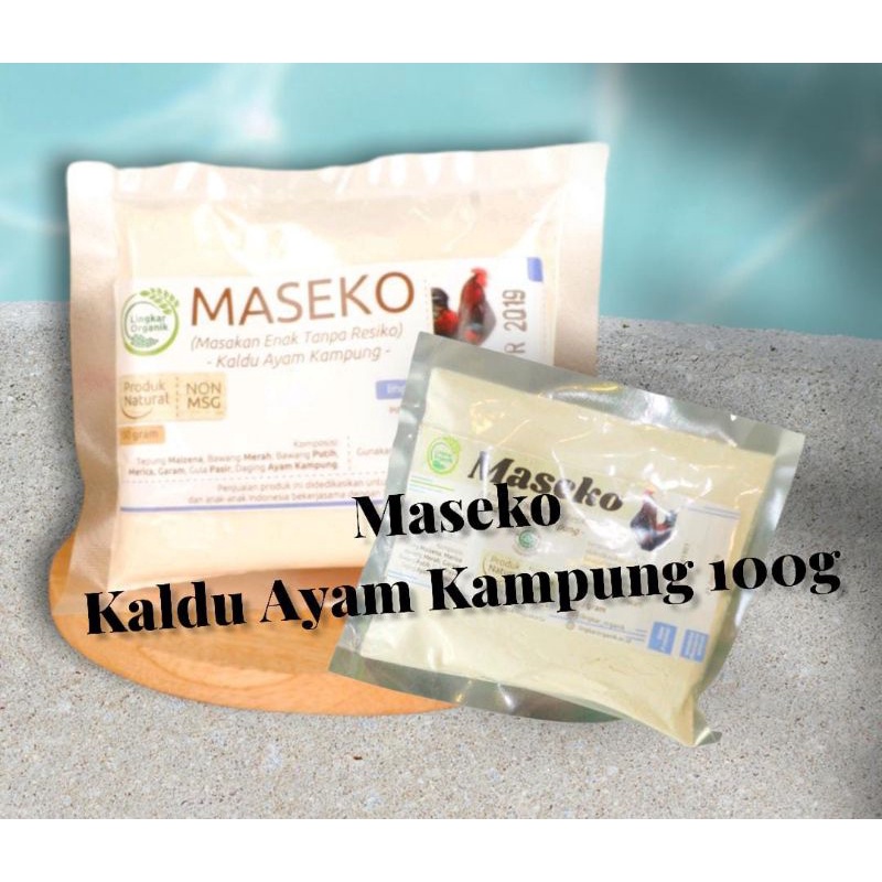 

Lingkar Organik Maseko Refill Kaldu Ayam Organik Non MSG 100 gr