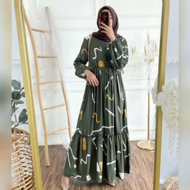 DEVOS DRESS RAYON VISCOSE